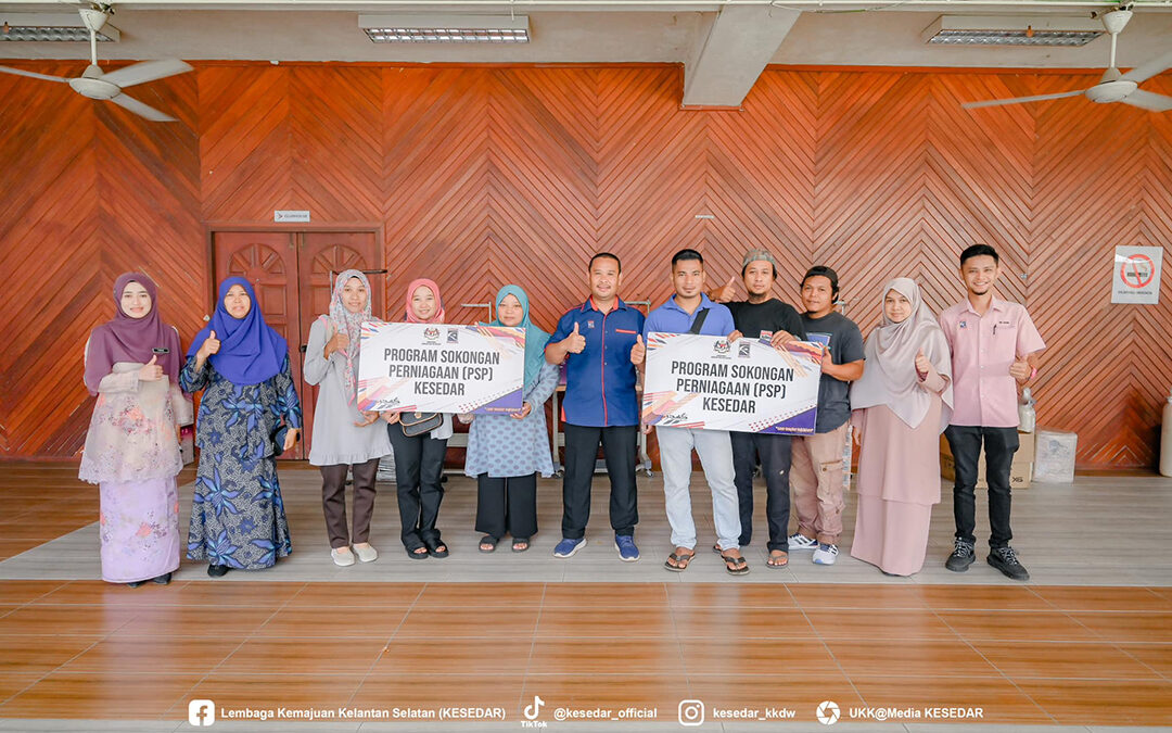 KESEDAR Terus Komited Bantu Usahawan Luar Bandar Menerusi Bantuan Sokongan Perniagaan