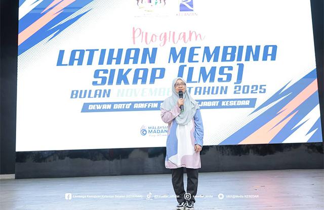 Program Latihan Membina Sikap (LMS) Bulan November 2025 – Memupuk Sikap Positif Kepada Penjawat KESEDAR