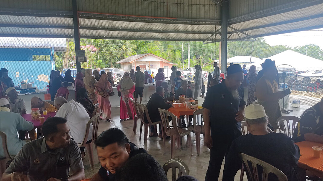 Majlis Hari Raya Aidilfitri Di RKT Sungai Asap, Gua Musang