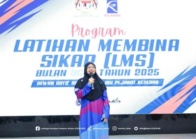 Program Latihan Membina Sikap (LMS) Bulan Ogos 2025