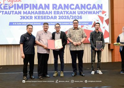 Program Watikah Pelantikan Dan Perasmian Program Kepimpinan Rancangan “Tautan Mahabbah Eratkan Ukhwah” JKKR&nbsp;<span class=