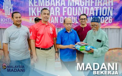 KESEDAR Rakan Strategik Program Kembara Maghfirah Ikhtiar Foundation Santuni 50 Keluarga Asnaf Di Gua Musang