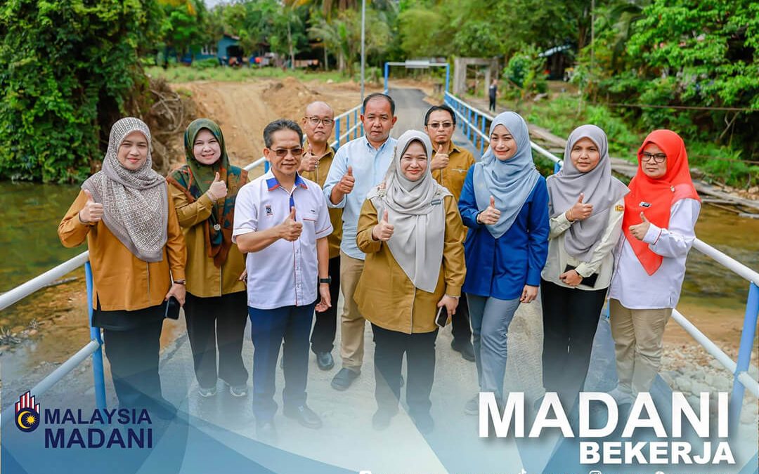 Perasmian Jambatan Baharu Permudah Akses Penduduk Kampung Chatel Damai