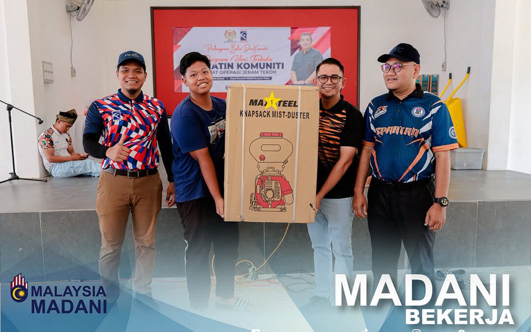 Program Hari Terbuka Prihatin Komuniti Pejabat Operasi Jeram Tekoh Tahun 2026 Meriah Dan Penuh Makna.