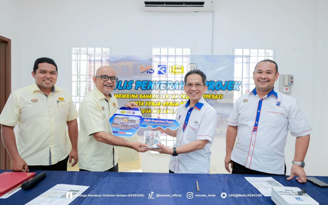 Penyerahan Rasmi Pejabat Operasi Sg. Asap & Renok Baru Perkukuh Perkhidmatan KESEDAR
