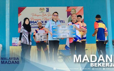 Program Hari Terbuka Prihatin Komuniti Pejabat Operasi KESEDAR Chalil Mengeratkan Perpaduan Komuniti