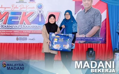 Mini Karnival Usahawan&nbsp;KESEDAR (MEKAR) 2026 Meriahkan Kuala Krai Dengan Pelbagai Aktiviti Komuniti Dan Keusahawanan