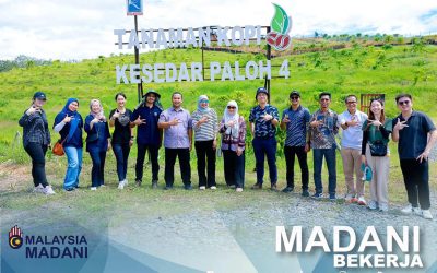 Lawatan Kerjasama Nestle Ke Ladang Kopi KESEDAR Paloh 4 Perkukuh Pembangunan Industri Kopi Tempatan