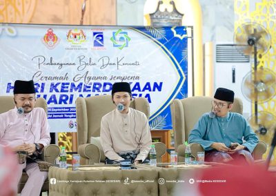 KESEDAR Semarakkan Semangat Kemerdekaan Dan Cinta Tanah Air Melalui Pengisian Rohani