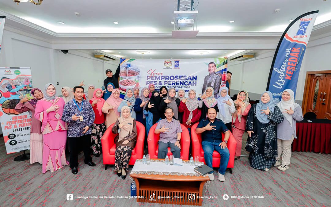 KESEDAR Perkasa Usahawan Melalui Kursus Pemprosesan Pes Dan Perencah Di Mardi Serdang